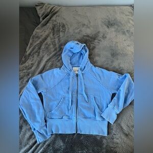 Women’s Aerie Light Blue Hoodie Sweatshirt